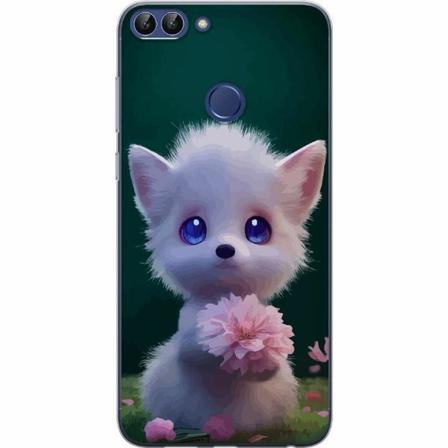 Huawei P Smart Genomskinligt Skal Kawaii