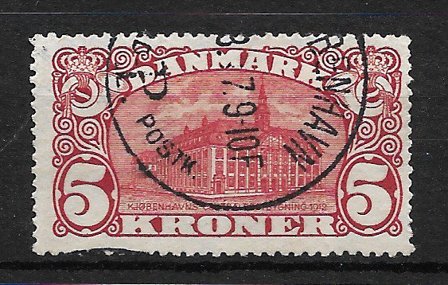 Danmark 1915 - AFA 81 - Stemplet