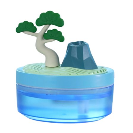 Fashion Luftfuktare för Hemmet Anpassningsbart Ljusläge Tyst Drift för Sovrum