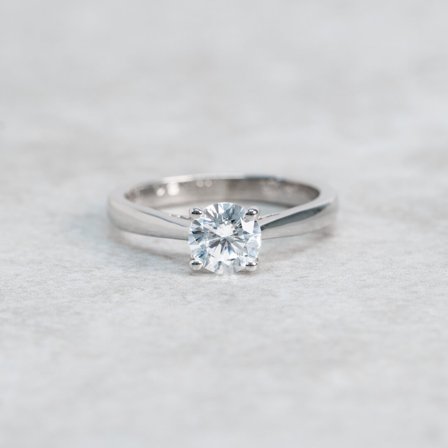 Vallmo, 18K Weißgold : Diamanten - Laborgezüchtet, Karat - 0.50 kt