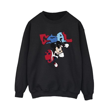 Disney Dam/Kvinnor Mickey Mouse Målvakt Pose Sweatshirt