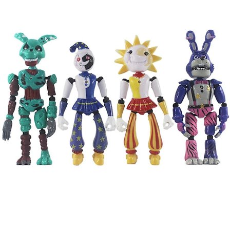 3/4/5 deler Fnaf Five Nights at Freddy's Actionfigur Leke