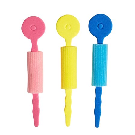 Svampeskumhårruller for sovehårkrøllere bærbare hårstylingverktøy