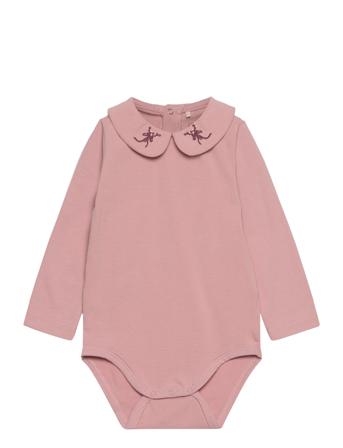 Body Ls W. Collar Pink Fixoni