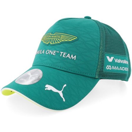 Formula One - Motor Grön trucker Keps - Aston Martin F1 26 Stroll Green A-frame Trucker @ Hatstore
