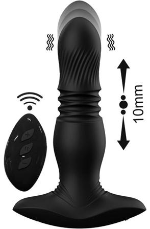 Zenn Anal Pleasure Thrusting Vibrator Prostatastimulator - Blushme.se