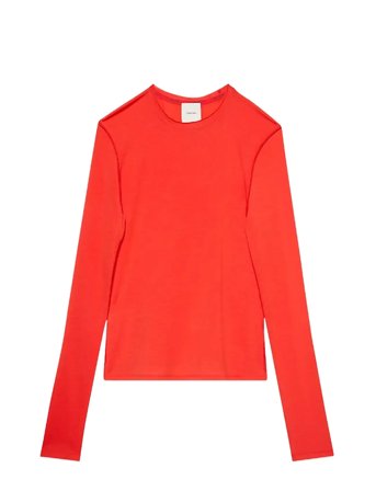 Calvin Klein | Ls Inside Out Sheer Wool Knit To | S