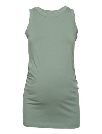 Maternity Tank Top T-shirts & Tops Sleeveless Grønn GAP*Betinget Tilbud