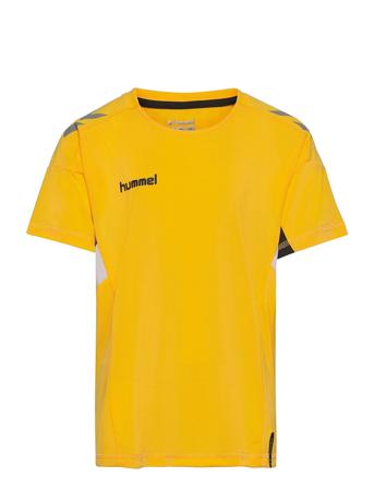 Tech Move Kids Jersey S/S Yellow Hummel