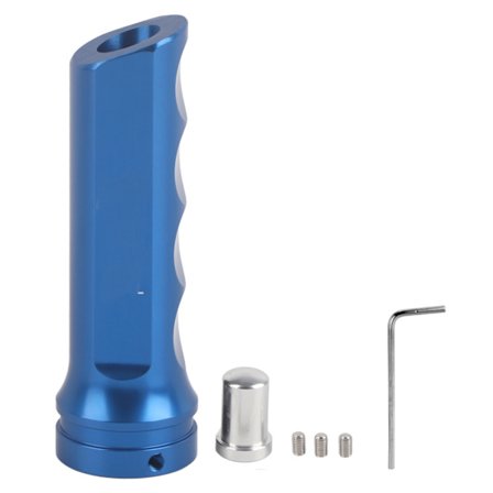 Universal Auto Bil Aluminium Håndbremse Cover Håndtag Beskytter Ærme Blå