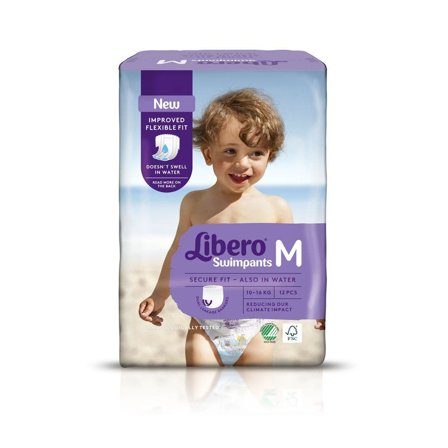 Pannolini Mare/piscina Libero Swim Pants per Bambino 7/16 kg 12