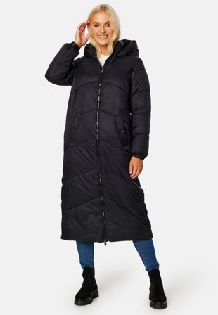 VERO MODA Uppsala Long Coat Black Klær