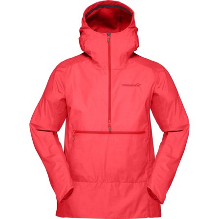 Norrøna Women's Svalbard Lightweight Anorak Women unlined jacket Red S