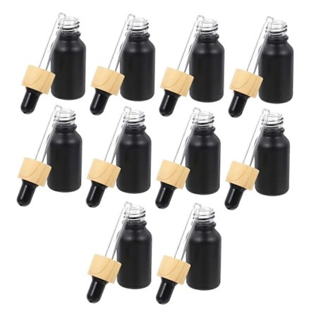 Eterisk Olje Flasker Dropper 10 stk Tomme Flasker for Olje Materiale Reisevennlig