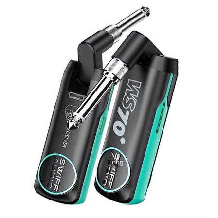 Swiff Audio WS70 Plus Trådløs Gitar Sender Mottaker Bærbar Elektrisk Gitar UHF Audio