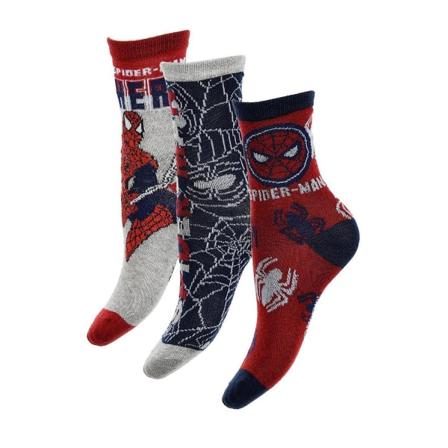 3-pack Spider-man Strumpor Spindel Multicolor 31/34