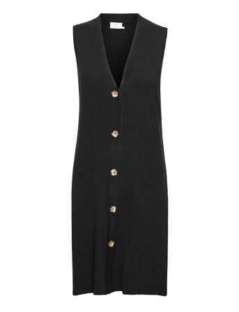 Kakitta Knit Vest Black Kaffe