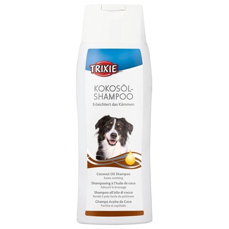 Trixie Kokosolie Hundeshampoo 250 ml, Tøj & Bolig, Tilbehør Til Kæledyr, Hundeshampoo