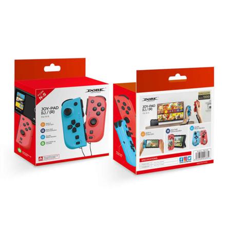Joy Pad Handkontroller Till Nintendo Switch Röd Och Blå Röd One Size
