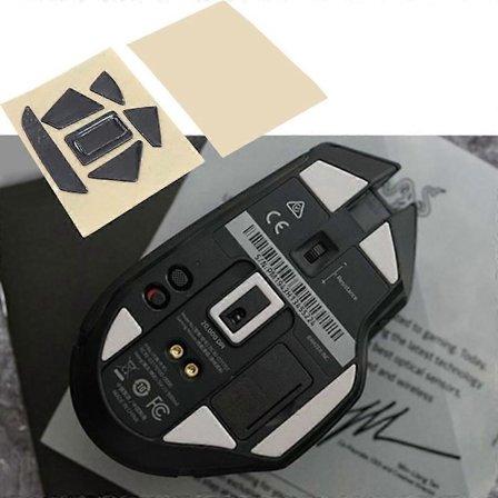Muse Skøjter Musefødder Pad Sticker Til Razer Basilisk Ultimate Muse Glides Buet Kant 1 Sæt (FMY)