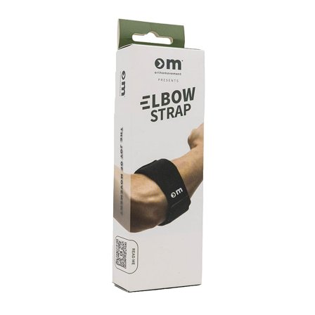 Ortho Movement Elbow Strap Sort Onesize, Medicin & Pleje, Støttebind, Albuebind