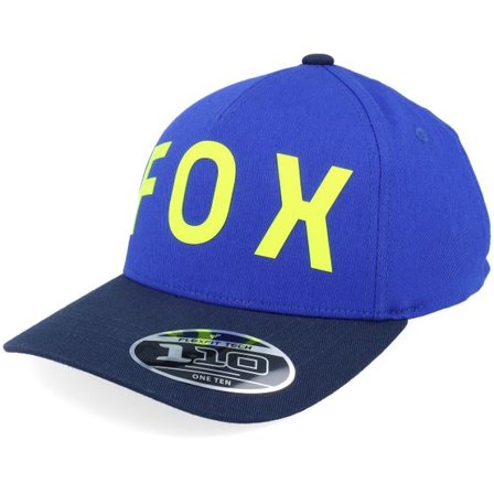 Fox - Blå adjustable Keps - Kids Spire Hat Blue/Navy A-Frame 110 Adjustable @ Hatstore