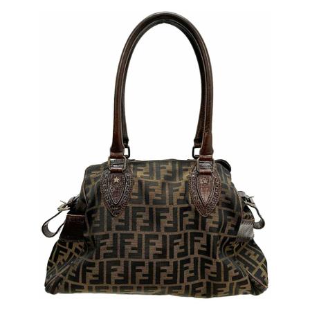 Fendi Vintage, Pre-owned bag Bruin, Dames, Maat:ONE Size,leather