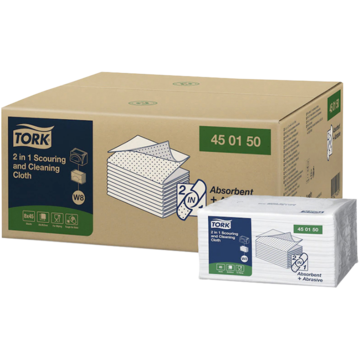 2 i 1 Skrubb- og Rengjøringskl