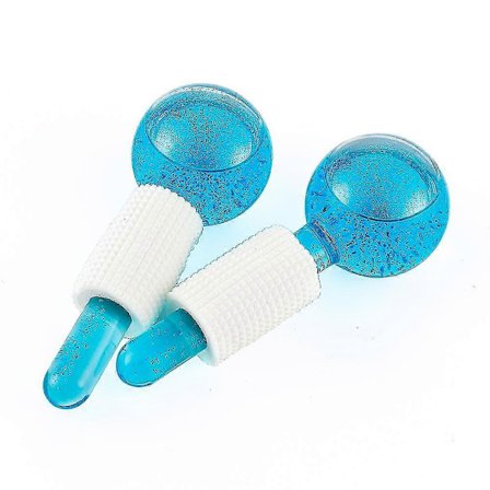 Ice Beauty Ball - 2 st Ansiktskylande Massage Ice Globes för Kryoterapi och Hudlugnande