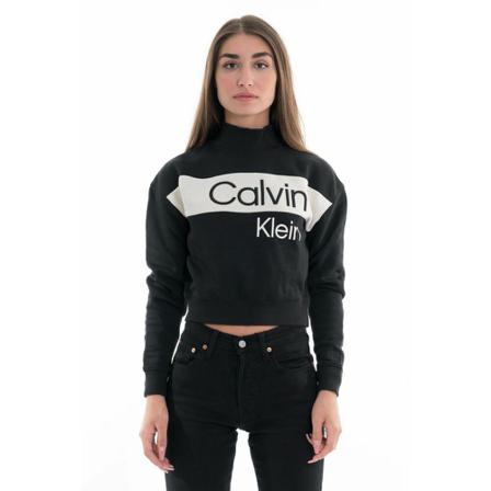 Calvin Klein Jeans Turtlenecks Sort, Dame