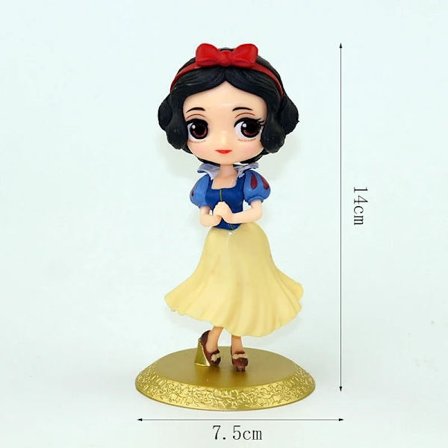 Disney Prinsessa Lumikki Frozen Elsa PVC Anime Nuket Figuurit Sisustus Keräilymalli Syntymäpäivä Lapset Joululahjat Lelu