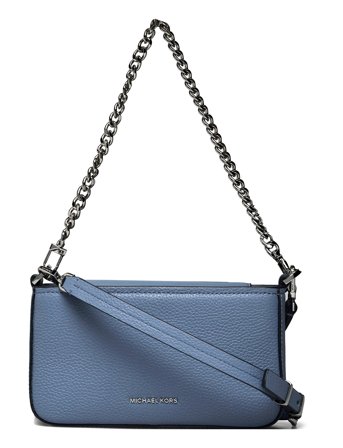 Sm Conv Xbody Pouchette Blue Michael Kors