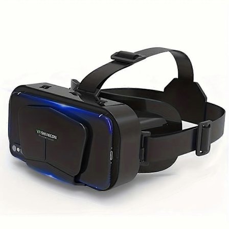 1 st Immersivt 3D VR-headset med kontroller för iPhone/Android-smartphones – Upplev virtuell verklighet som aldrig förr!