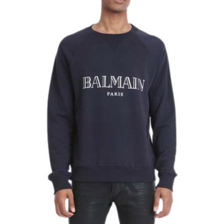 Balmain Sweatshirts blå, Herr, Herr, Storlek: M