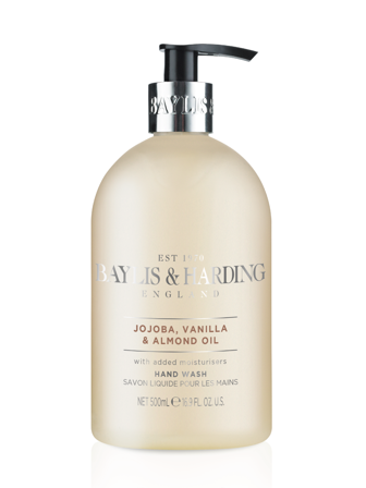 Baylis & Harding Signature Jojoba, Silk & Almond Hand Wash, 500 ml