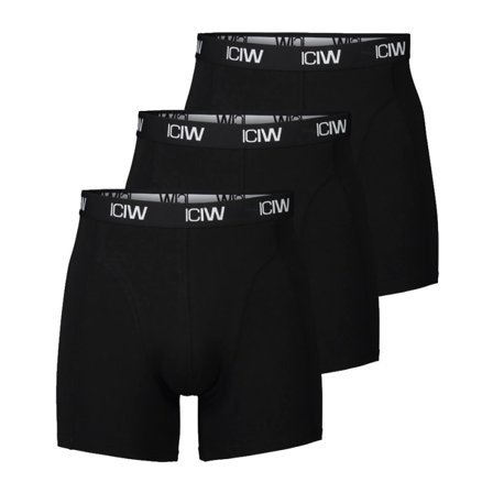 ICANIWILL Boxer 3-Pack Men undergarment Black S