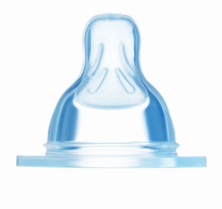 Mam Teat 1 flaskesmokk fra 0 til 1 måned 2 stk