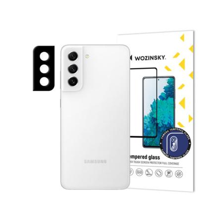 Samsung Galaxy S21 Fe • Skydd Kameralins • 9h Glas • Svart