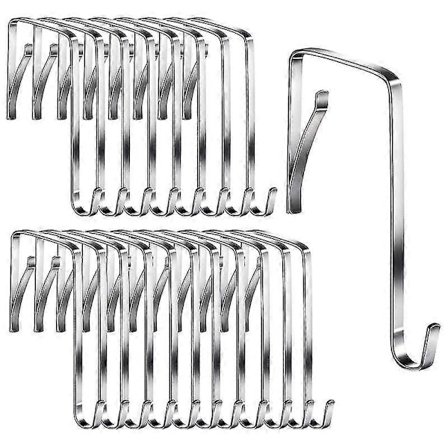 Säädettävä koukku oveen, ovenripustin roikkuvat ovenkoukut oven päällä metallikoukku kaapin ovi