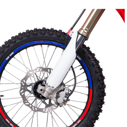 24MX Personaliserade Fälgklistermärken Tvåfärgad