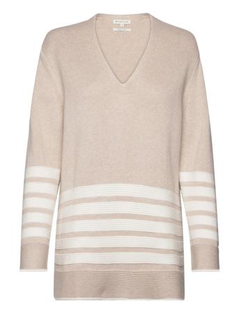 Knit Striped Tom Tailor Beige
