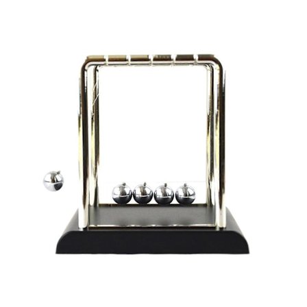 Experiment Newton Pendel Slitstark Klassisk Metall Experiment Newton Vagga för Fysik på Gymnasiet