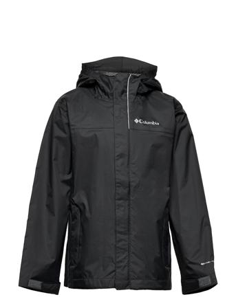 Watertight Jacket Outerwear Rainwear Jackets Svart Columbia Sportswear