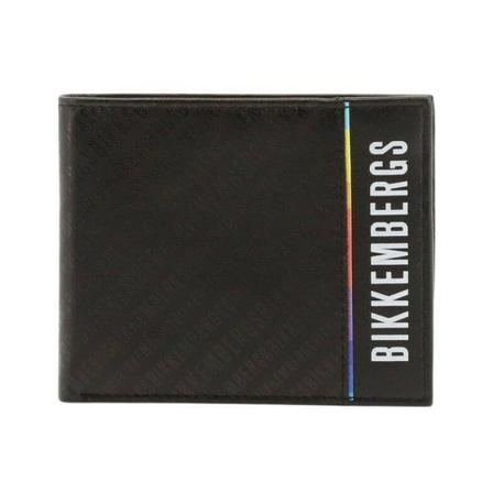 Bikkembergs, Wallet Czarny, Mężczyzna, Rozmiar: ONE Size