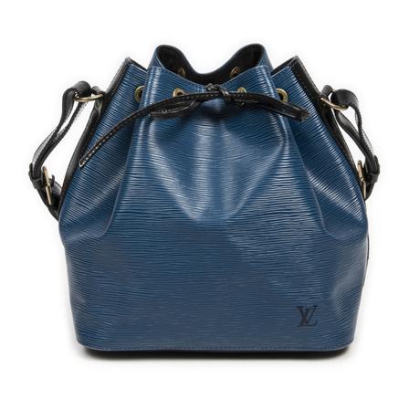 Louis Vuitton Vintage, Pre-owned Bucket Bag Blauw, Dames, Maat:ONE Size