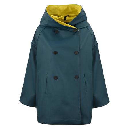 RRD Double-Breasted Coats Grøn, Dame Uldfrakker