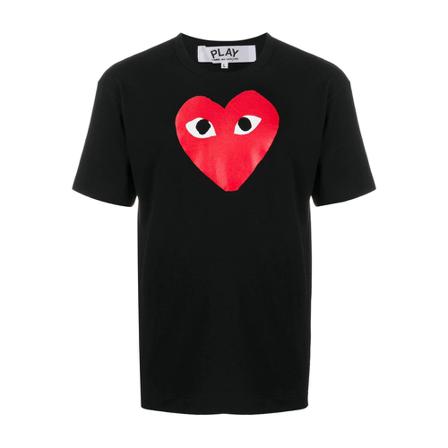 Comme des Garçons T-shirt , Zwart , Heren , Maat: L