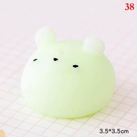 Kawaii Animal Soft Mochi Fidget Toys Antisensoriska Leksaker För Adu