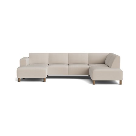 Toledo U-sofa, venstrevendt - Lisboa Beige - 302x205x78 - Sofa, u-sofa