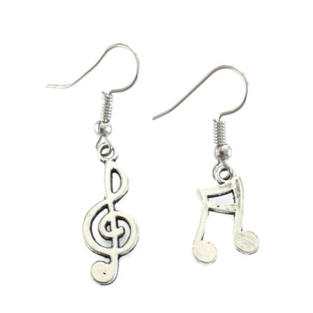 Earrings - Note - G-Clef - Asymmetrical